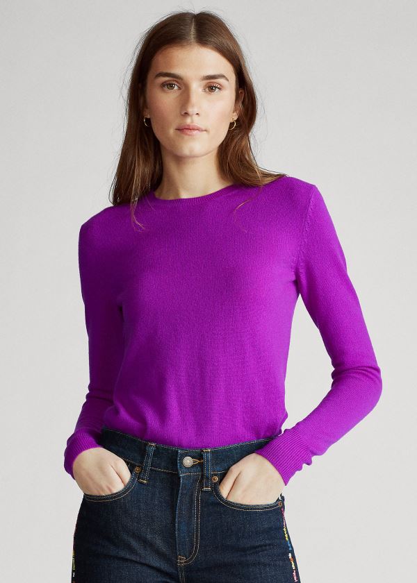 Women's Polo Ralph Lauren Washable Cashmere Sweater | 642759AXP